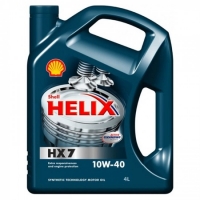 Моторное масло Shell Helix Plus 10W-40  4л