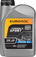 EURONOL SPORT FORMULA 5w-40 SN+ 1L