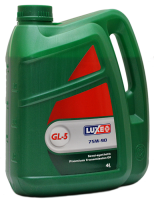 Трансмиссионное масло Luxe 75W-90 GL-5 полусинтетика 4л