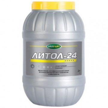 Антифрикционная пластичная смазка Oilright Литол-24 2кг