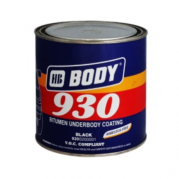 Антикоррозийное покрытие Body 930 (черный) 1кг