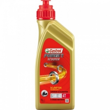 Моторное масло Castrol Power 1 Scooter 4T 5W40 1л