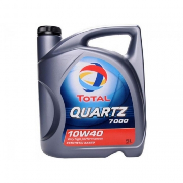 Полусинтетическое моторное масло Total Ouartz 7000 10w40  SL/CF 4 л.