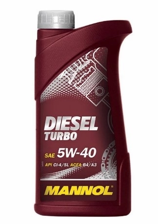 Моторное масло Mannol Diesel Turbo 5w40 1л