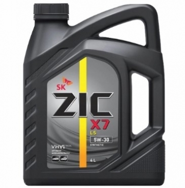 Моторное масло ZIC X7 LS 5W-30 4л