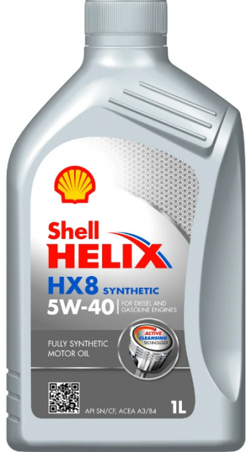 Моторное масло SHELL HELIX HX 8 5W40 1л