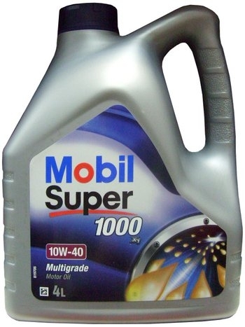 Моторное масло Mobil Super 1000x1 15W-40 4л