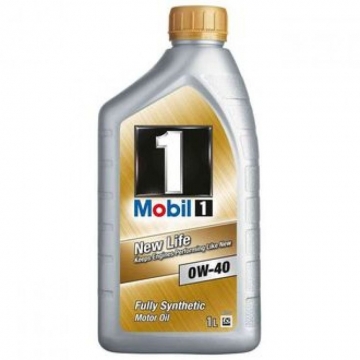 Моторное масло Mobil 1 New Life 0W-40 1 л.
