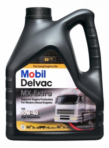 Моторное масло Mobil DELVAC MX EXTRA 10W-40 4л