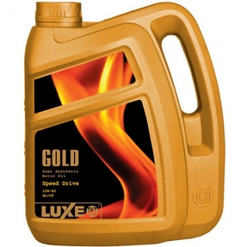 Моторное масло Luxe GOLD Speed Drive 10W-40 4л
