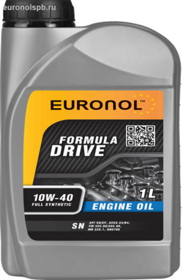 EURONOL DRIVE FORMULA 10w-40 SN 1L