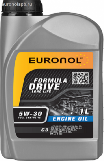 EURONOL DRIVE FORMULA LL 5w-30 С3 1L