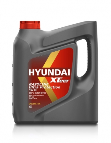 Масло HYUNDAI XTeer Gasoline Ultra Protection 5W30 (4л)
